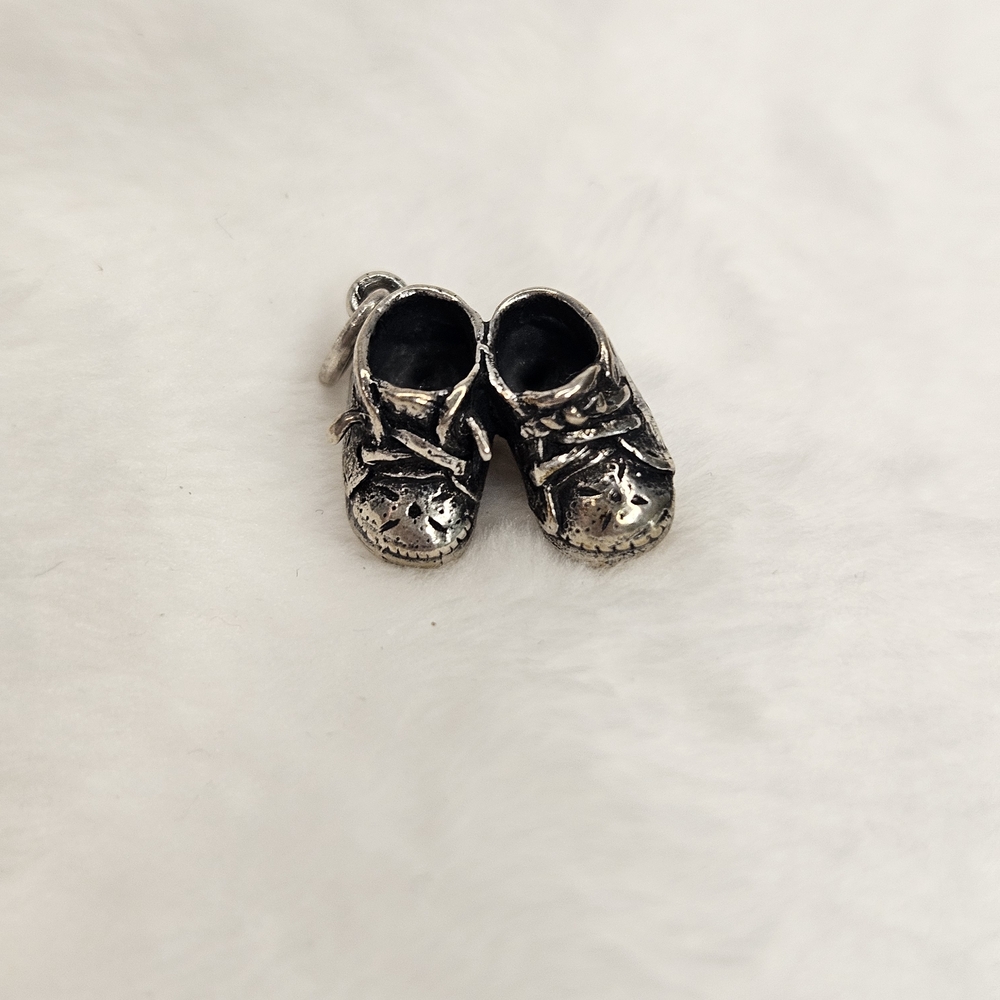 James Avery Silver Baby Shoe Charm